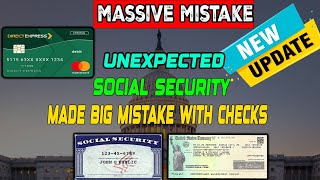 UNEXPECTED Social Security Made A BIG Mistake With Checks [upl. by Oniram]