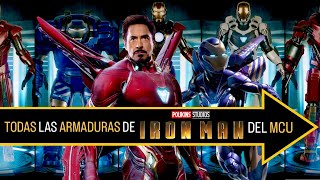 Absolutamente TODAS las ARMADURAS de IRON MAN en El MCU [upl. by Pliske]