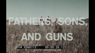 “ FATHERS SONS AND GUNS ” 1960’S WINCHESTER WESTERN HUNTING PROMO FILM w SLIM PICKENS XD86715 [upl. by Atlas737]