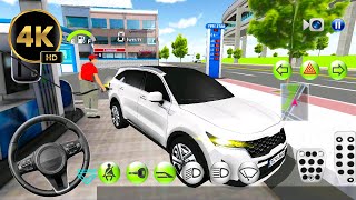 New Police Car Ioniq 5 Narrow Mountain Road Driving  3D Driving Class 2024  best android gameplay [upl. by Nevaeh]