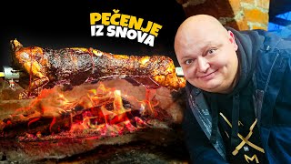 ZEC NA RAŽNJU od 3kg MEKANO i SOČNO pečenje Jednostavan recept [upl. by Polash15]