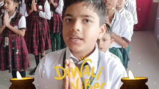 Diwali Song by students of 5th class  VMSSS [upl. by Ennairol]