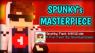 Spunky Insaan PvP TEXTURE PACK For PojavLauncher 🔥  spunky Insaan 20 pack is a masterpiece [upl. by Ewald]