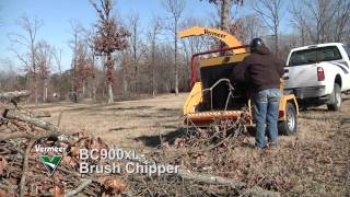 Vermeer BC900XL Brush Chipper [upl. by Silyhp]