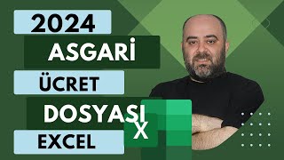 Asgari Ücret 2024 Excel Hesaplama Dosyası  ASGARİ ÜCRET 17 bin 2 lira [upl. by Sophi153]