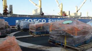 Coast Guard Cutter James offloads more than 16 tons of seized cocaine [upl. by Susej935]