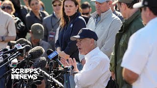 GOP governors gather at Texas border in support of Greg Abbott [upl. by Rahs]