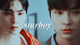 Suho amp Seojun » Starboy True Beauty  1x04 [upl. by Aimahc189]