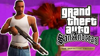 🔥 SAN ANDREAS el GTA más VIOLENTO 🔥 GTA SAN ANDREAS the TRILOGY  The Definitive Edition [upl. by Norted694]