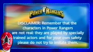 Power Rangers  Jetix UK 2006 Warning [upl. by Sholom]