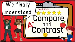 Compare and Contrast  Award Winning Teaching Video for Compare and Contrast  Reading Strategies [upl. by Seiuqram]