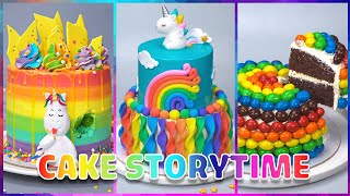 🌈🍰 Satisfying Cake Decorating Storytime 🍰🌈 TikTok Compilation 56 [upl. by Eirelam]