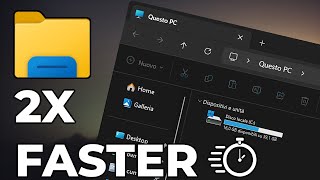 Come rendere più veloce Esplora file su Windows 11 [upl. by Misti]