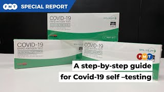 How to do a Covid19 selftest [upl. by Llezo]