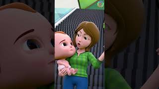 Be Careful At The Escalator Song  Kids Songs amp Nursery Rhymes  Shorts [upl. by Vardon]