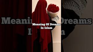 Meaning of dreams in islam shorts dream islamicvideo [upl. by Dielle]