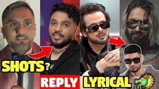 HONEY SINGH SHOTS ON RAFTAAR ⁉️  RAFTAAR amp IKKA ON YO YO EMIWAY KRNA amp MORE  KARMA BHOPAL SHOW [upl. by Asilrak]