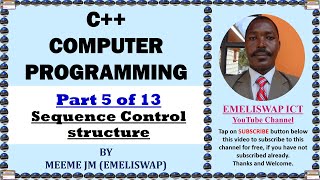 Sequence Control Structure in C Computer Programming [upl. by Aibun]