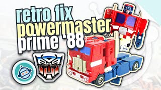 G1 Powermaster Optimus Prime Cab Restoration Transformers 1988  Retro Fix Restoration [upl. by Ginsberg521]