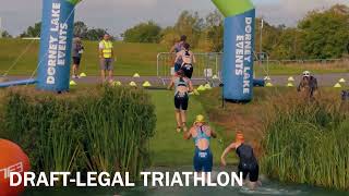 Dorney Lake DraftLegal Triathlon [upl. by Madea]