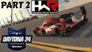 2024 iRacing 24 Hours of Daytona w HWR  Part 2 [upl. by Stormie]