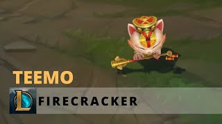 Firecracker Teemo  League of Legends [upl. by Hobey]