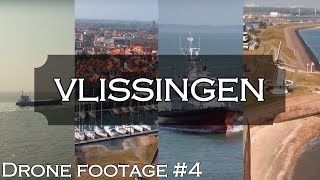 Drone Video Vlissingen DJI [upl. by Ahsatak471]