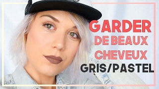 COMMENT ENTRETENIR SES CHEVEUX GRISPASTEL OU BLANC   CONSEILS amp ASTUCES CAPILLAIRE [upl. by Raynold]