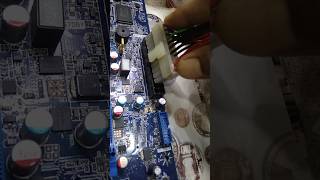 Desktop board 24pin connection  Smps 24pin wire install Desktop board shorts short shortvideo [upl. by Loria]