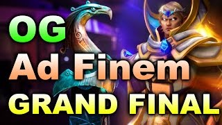 OG vs AD FINEM  GRAND FINAL  BOSTON MAJOR DOTA 2 [upl. by Chrotoem]