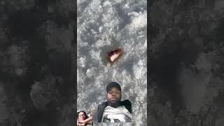 hunting snow fishing outdoors drone green screenfunny wala videocomedy [upl. by Aleen880]