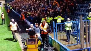 Oldham fans at Rochdale oafc [upl. by Kiryt]