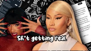 The Nicki amp Megan drama is INTENSE [upl. by Ennairod]