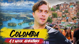 COLOMBIA 🇨🇴 2 Week Adventure  Ep1 Bogotá San Gil Guatapé Medellín [upl. by Nahtal445]