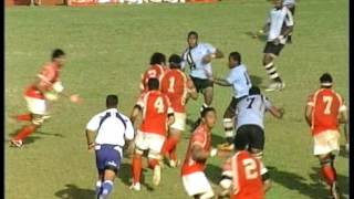 Fiji vs Tonga Under 19 Rupeni 11 [upl. by Nasia]