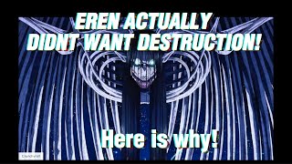 Erens founding titan  Not just destruction [upl. by Llenrev]