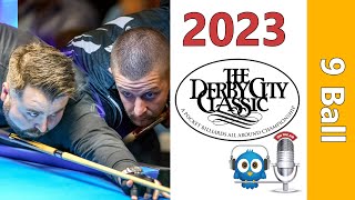 Jayson Shaw vs Mike Dechaine  9 Ball  2023 Derby City Classic rd 5 [upl. by Ray]