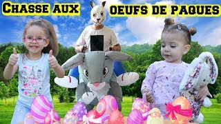 CHASSE aux OEUFS de PAQUES 2019  Kamilia et Massilya [upl. by Anaerdna]