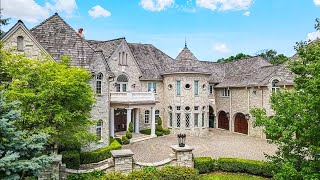 House tour Luxury mansion in Ohio for  2595000 [upl. by Linnie]