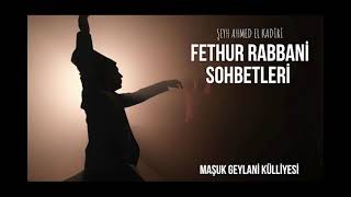 Fethur Rabbani Sohbetleri 11 Sohbet Hikmet Marifetullah Kalbe Nasıl İner [upl. by Htnamas265]