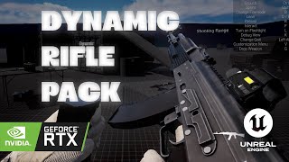 DYNAMIC RIFLE PACK  TRAILER  Unreal Engine [upl. by Blanca999]