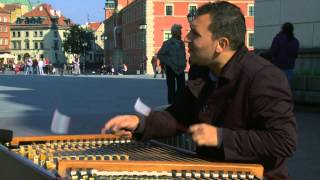 Cymbały w Warszawie cimbalom dulcimer George Balan Autumn Leaves My Way Ballad for Adeline street [upl. by Jacobsen]