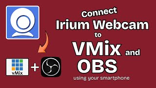 Connect iRIUM Webcam to vMix and OBS StepbyStep Guide for Streamers [upl. by Ynnig113]