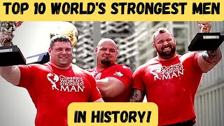 The Worlds STRONGEST Men of ALL TIME [upl. by Einnor]