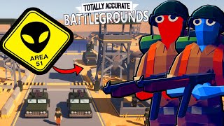 Can Two Soldiers Raid TABS AREA 51  Totally Accurate Battlegrounds w PlasticScot [upl. by Naryk]