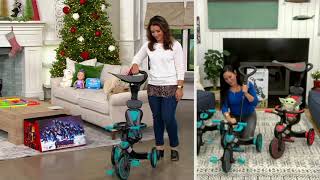 Globber Explorer 4in1 Tricycle and Balance Bike on QVC [upl. by Cathe]