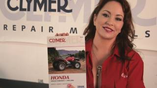 Clymer Manuals Honda TRX450 Foreman Shop Service Repair Maintenance ATV Quad Manual Video [upl. by Anaeli]