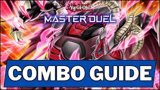 Red Dragon Archfiend Resonator Synchro COMBO GUIDE   Anti Nibiru Line Master Duel [upl. by Ain]