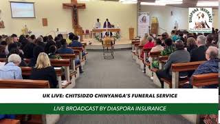 UK LIVE Chitsidzo Veronica Chinyanga funeral service [upl. by Vladamir25]