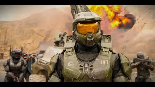 Halo TV Series Chief vs The Covenant PART 1 RESCORED [upl. by Furiya913]